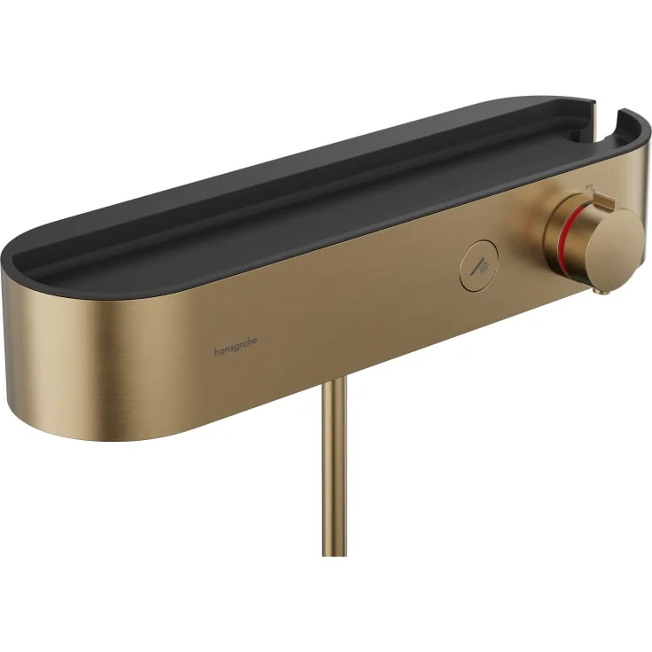 Hansgrohe ShowerTablet Select dusjbatteri, børstet bronse | 24360140 Hansgrohe ShowerTablet Select dusjbatteri, børstet bronse | 24360140
