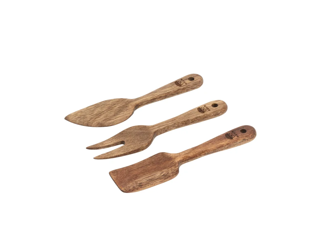 Ostesett 3 deler akasietre 14cm v:2830589