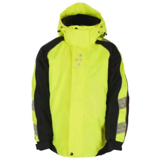 Bekken & Strøm barn Nes vinterjakke, Barnemodell, str. 6, signalgul/sort | 676558 Bekken & Strøm barn Nes vinterjakke, Barnemodell, str. 6, signalgul/sort | 676558