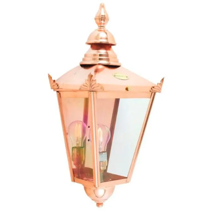 Norlys Chelsea 950 vegglampe, LED max 11W, E27, IP44, kobber | 3185383