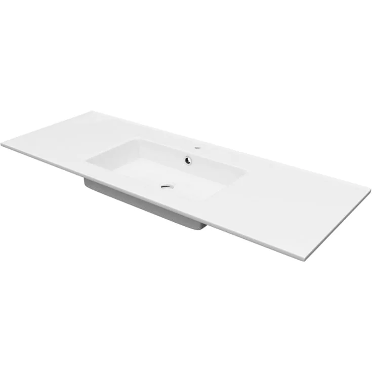 Linn Bad Freya 120 møbelservant, 121x46 cm, hvit | 3212