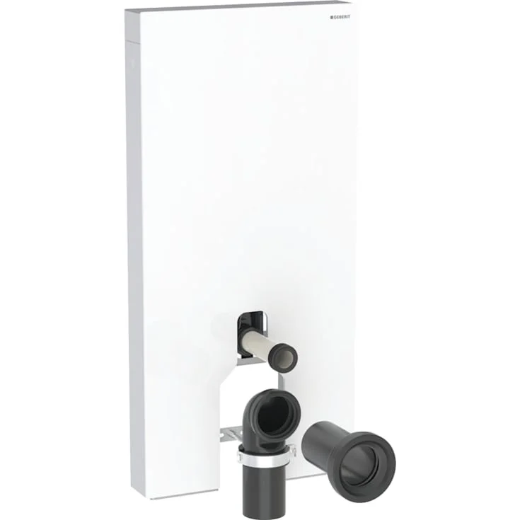 Geberit Monolith Plus sisterne for back-to-wall toalett, 101 cm, hvitt glass | 131.201.SI.7