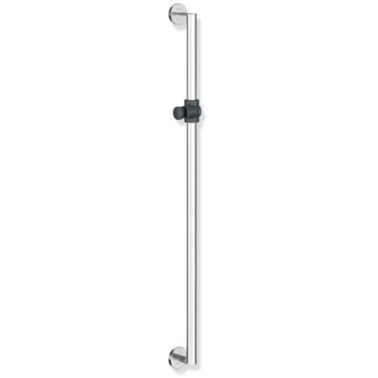 Hewi 900 støttehåndtak/dusjstang, 110 cm, krom/grå | 900.33.00240 92
