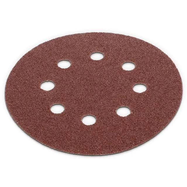 Sandpapir til Eksentersliper Ø125 mm – Korn 60, 5 stk | KRT230504 Sandpapir til Eksentersliper Ø125 mm – Korn 60, 5 stk | KRT230504