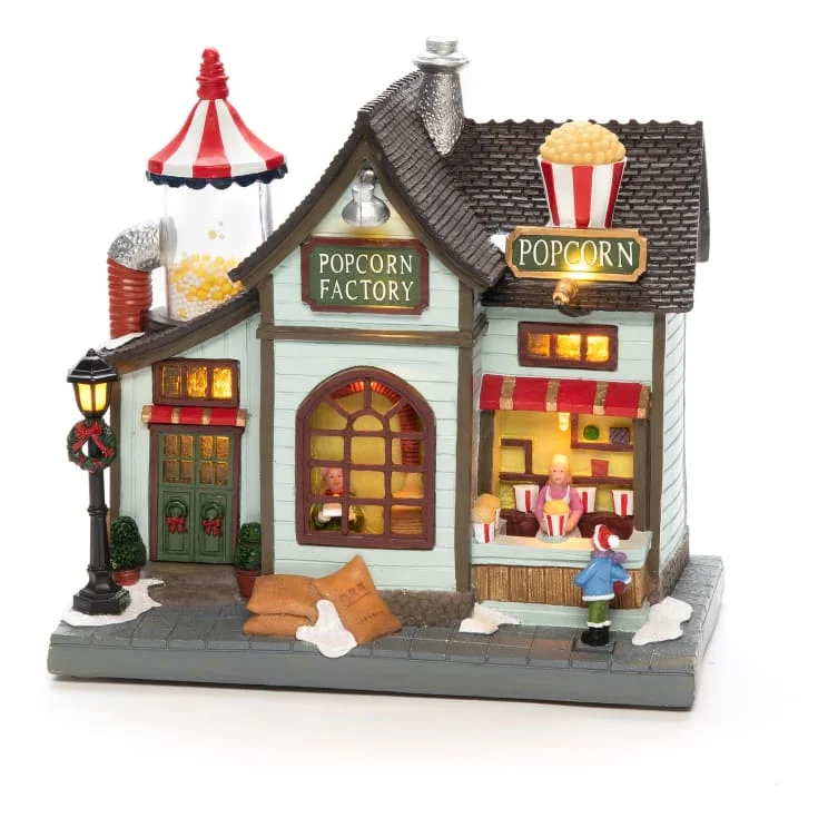 Konstsmide popcorn butikk juleby | 4219-000 Konstsmide popcorn butikk juleby | 4219-000
