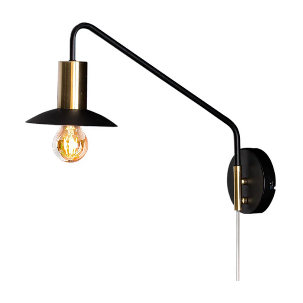 Quinn vegglampe kort v:8573569