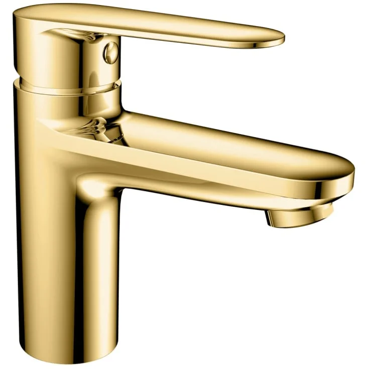 Bathlife Springa servantbatteri, uten bunnventil, gull | 40841589 Bathlife Springa servantbatteri, uten bunnventil, gull | 40841589