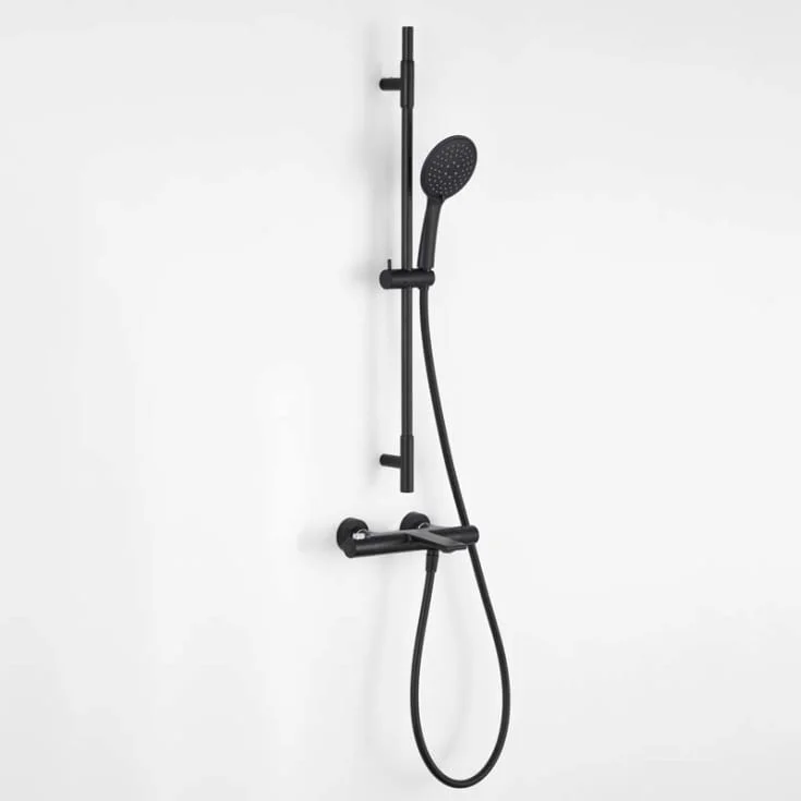 Bathlife Pärla/Dagg dusjsett, 3 stråletype, sort | 40897807 Bathlife Pärla/Dagg dusjsett, 3 stråletype, sort | 40897807