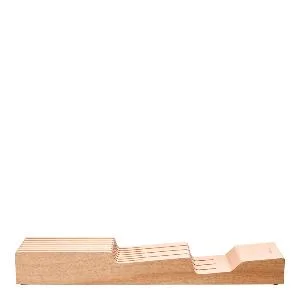Knivblokk liggende 42x10x5,5 cm tre v:3150650 Knivblokk liggende 42x10x5,5 cm tre v:3150650