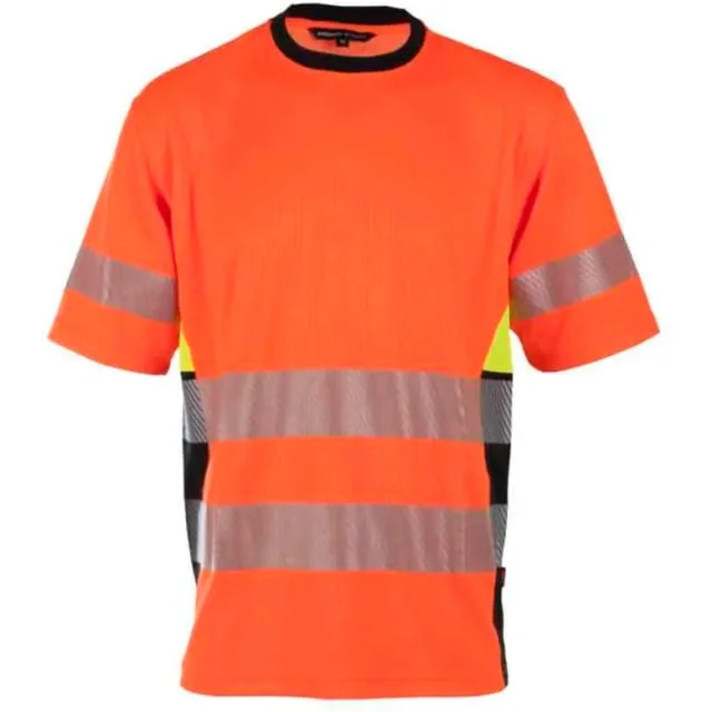 Bekken & Strøm Gjøvik T-skjorte, HiVis kl.3, unisex, str. 4XL, oransje/sort | 677889 Bekken & Strøm Gjøvik T-skjorte, HiVis kl.3, unisex, str. 4XL, oransje/sort | 677889