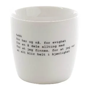 Trygve Skaug krus takk for her og nå 30 cl hvit v:8225633