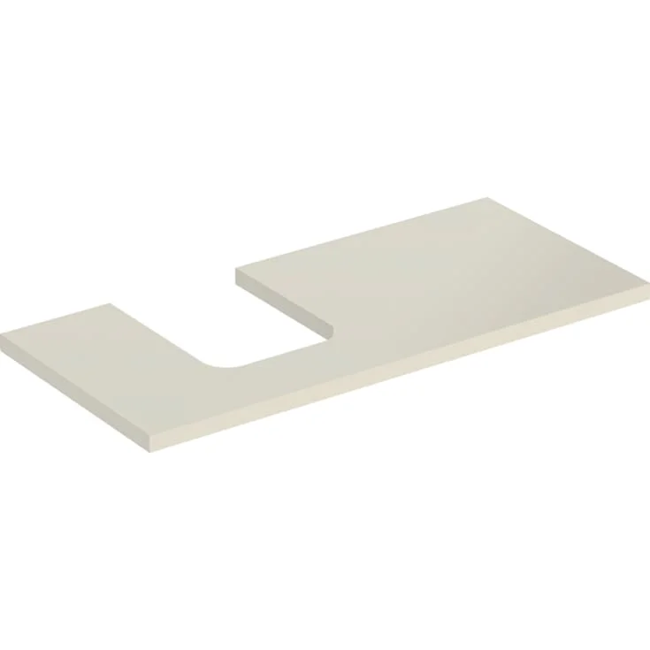 Geberit One benkeplate, 104,2x47,3 cm, høyglans beige | 505.294.00.4