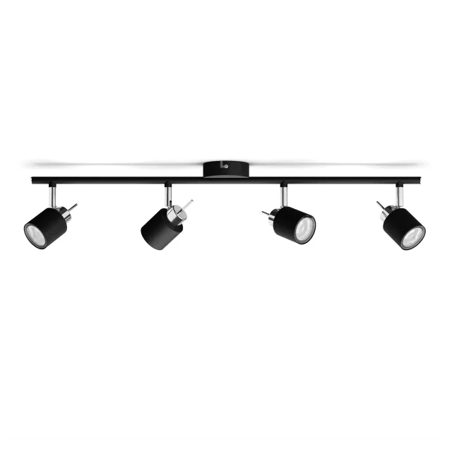 Philips myLiving Meranti spotter i tak, svart | 929003254201