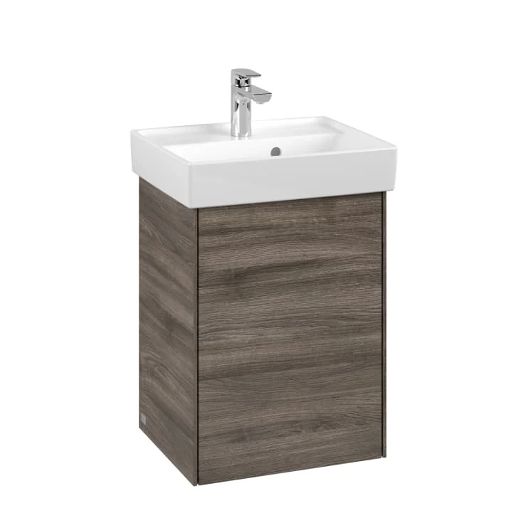 Villeroy & Boch Collaro servantskap, 41x34,4 cm, venstre, grå eik | C00500RK