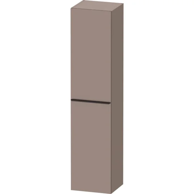 Duravit D-Neo høyskap med 1 dør, 40x36 cm, basalt matt dekor | DE1328R4343