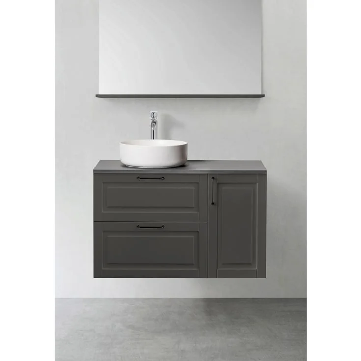 Hafa Grace servantskap, 90x45.3 cm, antrasittgrå | 1390553