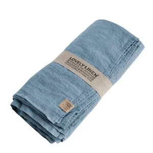 Lovely bordduk lin 145×380 cm Dusty Blue v:1068581