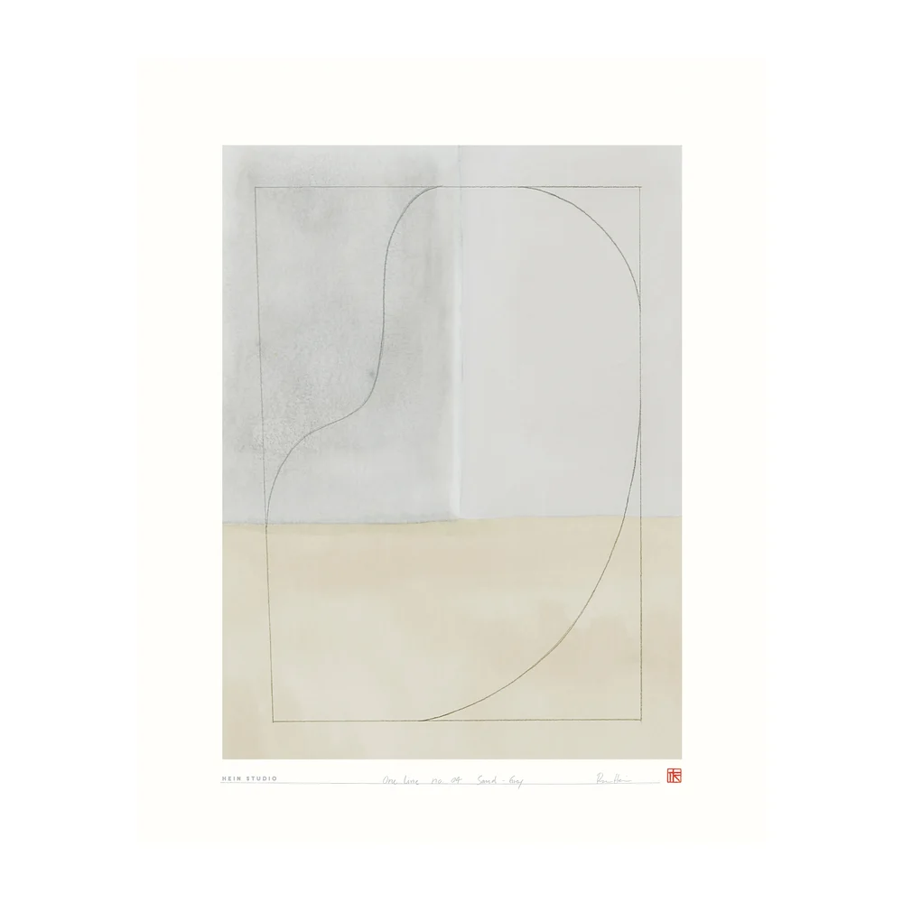 One Line plakat 40 x 50 cm v:2408953 One Line plakat 40 x 50 cm v:2408953