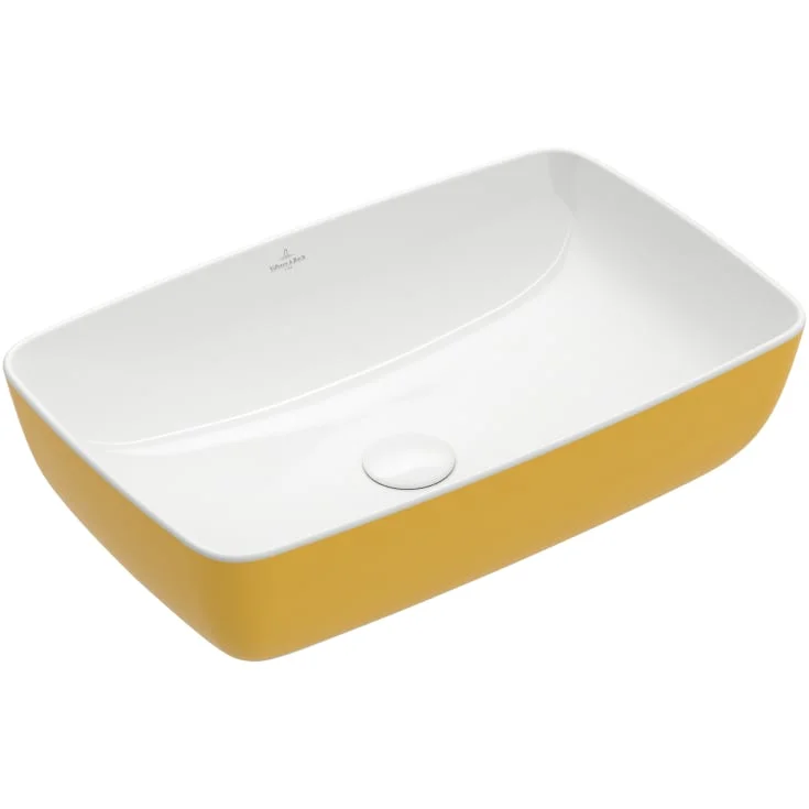 Villeroy & Boch Artis toppmontert servant, 58×38,5 cm, gul | 417258BCW9