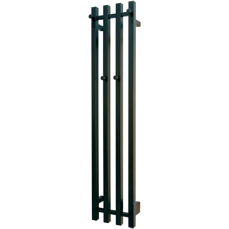 Bathlife List håndkletørker, el, 26×120 cm, sort | 40942207