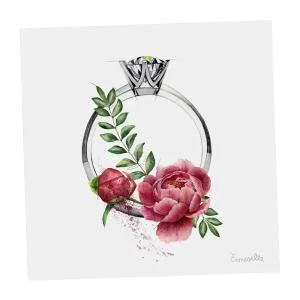 Gavelapp diamantring v:1504694