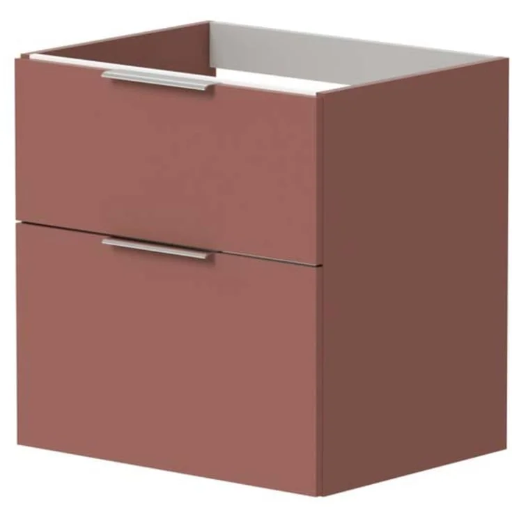 Korsbakken BIG servantskap, med 2 skuffer, soft-close, 61x45,5 cm, antikk rød | 330114060
