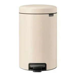 NewIcon pedalbøtte 12L soft beige v:7686324