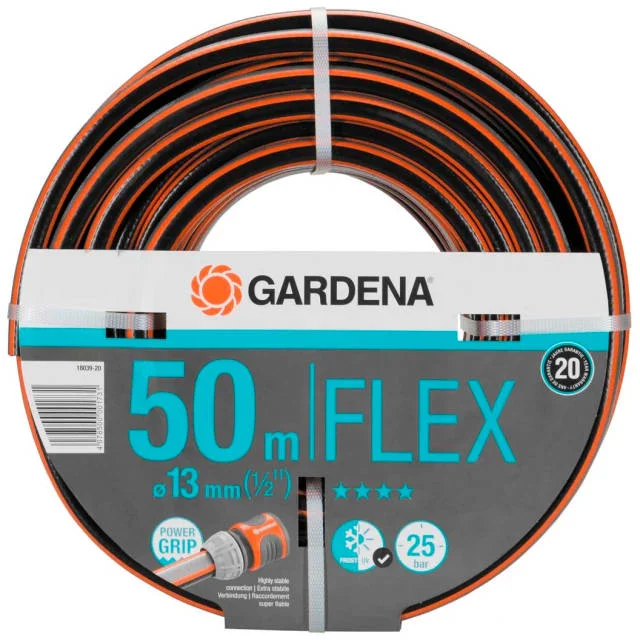 Gardena Comfort HighFLEX hageslange, fleksibel, 13 mm, 50 m | 18039-20