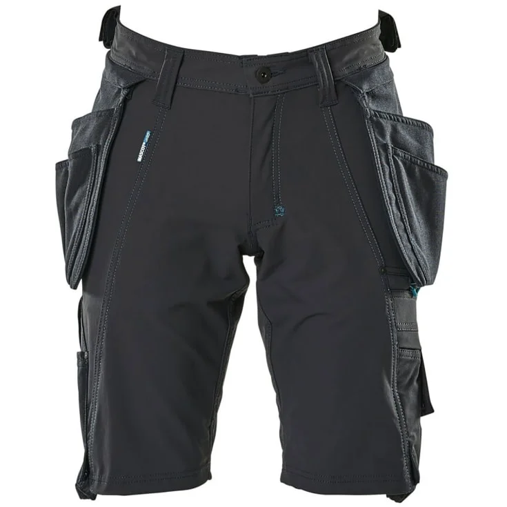 Mascot Advanced håndverkershorts med stretch, marineblå, str. C43 | 17149-311-010_C43