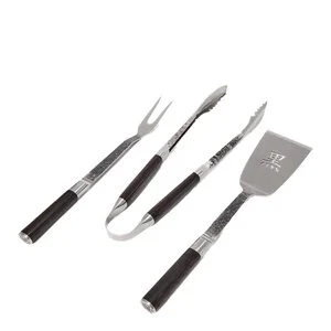 Kuro BBQ sett 3 deler brun/rustfri v:6246381 Kuro BBQ sett 3 deler brun/rustfri v:6246381