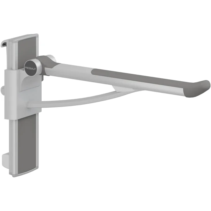 Pressalit Care Plus armstøtte, 70 cm, høyre, grå | R391470112