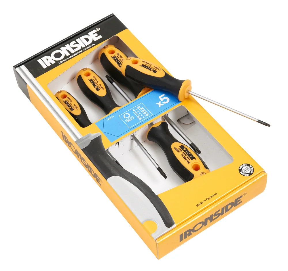 SKRUTREKKERSETT TORX 5DEL T6-10-15-20-25 v:6651714 SKRUTREKKERSETT TORX 5DEL T6-10-15-20-25 v:6651714