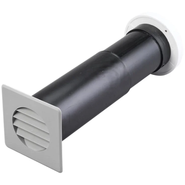 Duka friskluftventil Ø75 mm, 230-350 mm, komplett med tallerkenventil | 109752 Duka friskluftventil Ø75 mm, 230-350 mm, komplett med tallerkenventil | 109752