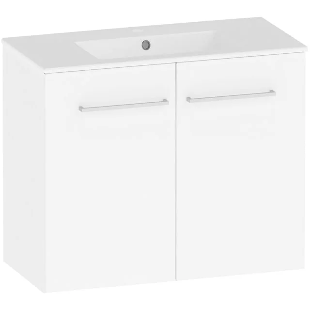 Kriss Skandi underskap m. dører, 80x39 cm, hvit | KR266080H
