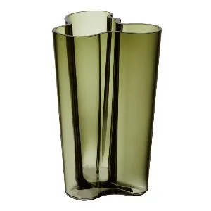 Alvar Aalto vase 25,1 cm mosegrønn v:5248528