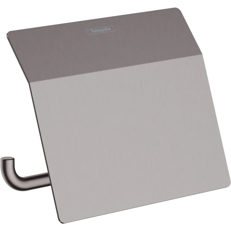 Hansgrohe AddStoris dorullholder, børstet sort krom | 41753340