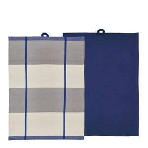 Blocks kjøkkenhåndkle 50×70 cm 2 stk royal blue v:7015817