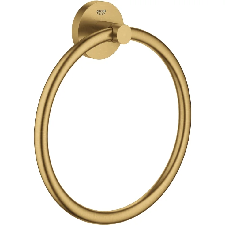 Grohe Essentials håndklering, børstet messing | 40365GN1