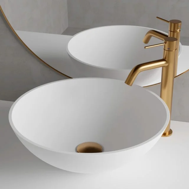 Scandtap Bathroom Concepts R1, med servantbatteri, uten bunnventil, sand | 46066