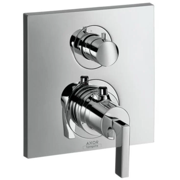 Axor Citterio Termostat, med 1 utløp, for innbygging, krom | 39700000 Axor Citterio Termostat, med 1 utløp, for innbygging, krom | 39700000