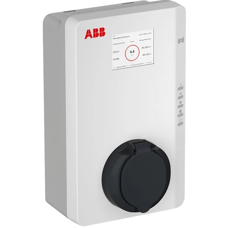 ABB Terra ladestasjon, AC, 22kW, 32A | 6AGC081282 ABB Terra ladestasjon, AC, 22kW, 32A | 6AGC081282