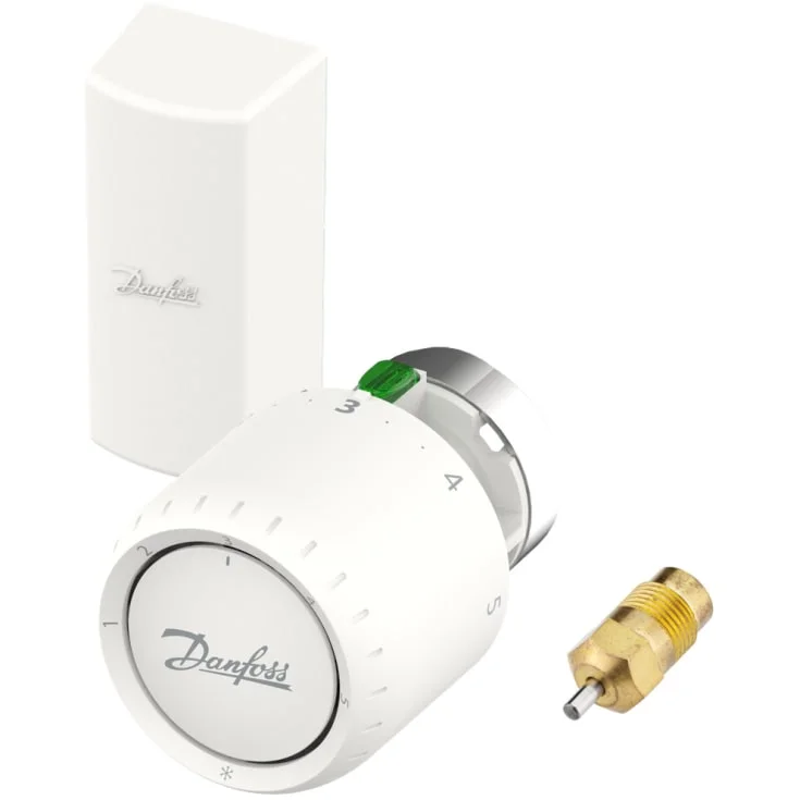 Danfoss Aveo RA/V termostat med pakkboks, fjernsensor, hvit | 8505225