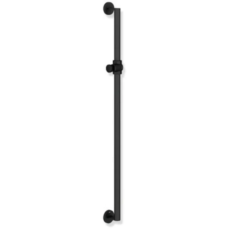 Hewi 900 støttehåndtak/dusjstang, 110 cm, matt sort | 900.33.00260 CV