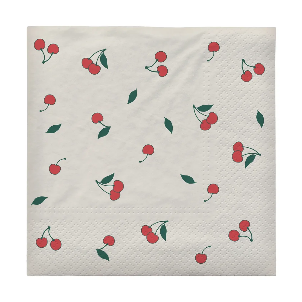 Cherry servietter 33×33 cm 20-pk v:4270493