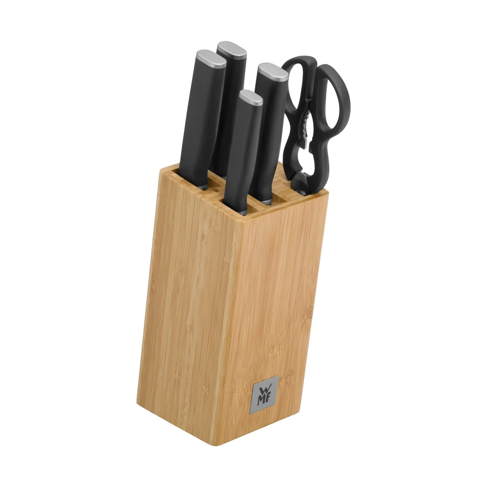 Kineo knivblokk med 4 kniver og saks v:1118521