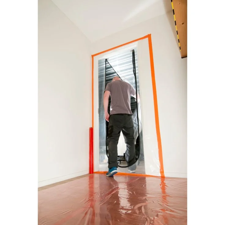 Cover støvdør med glidelås og u-åpning – 190 cm | MY-87-869630