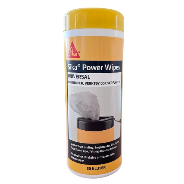 Håndrens Power Wipes 50 stk v:7043260 Håndrens Power Wipes 50 stk v:7043260