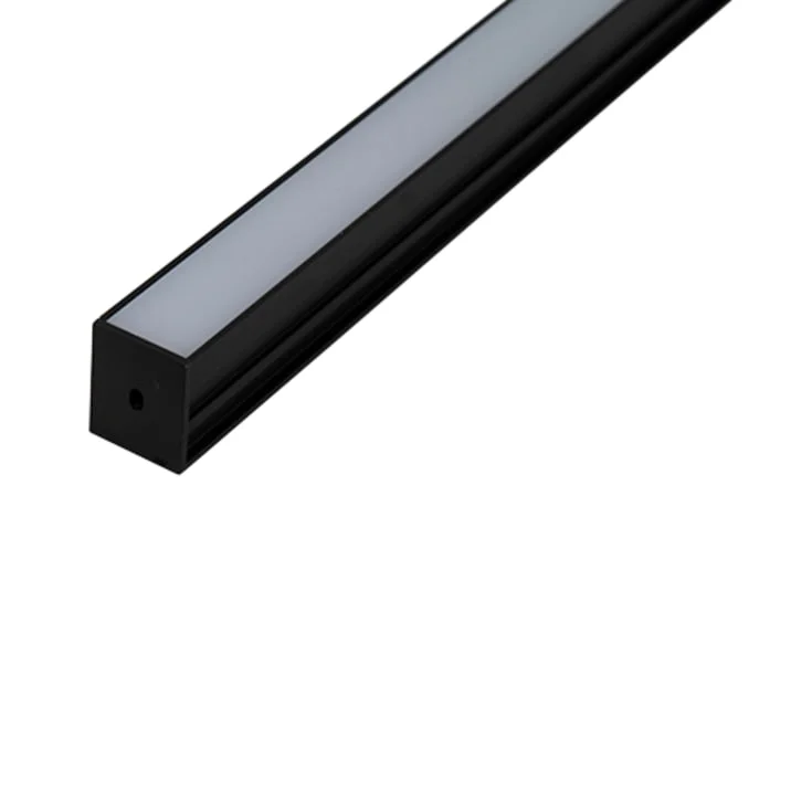 Ansell Lighting LED skinne, innebygd, 26×21,3 mm, 2 meter, svart | A/AP/RE/04/65/BL/01 Ansell Lighting LED skinne, innebygd, 26×21,3 mm, 2 meter, svart | A/AP/RE/04/65/BL/01