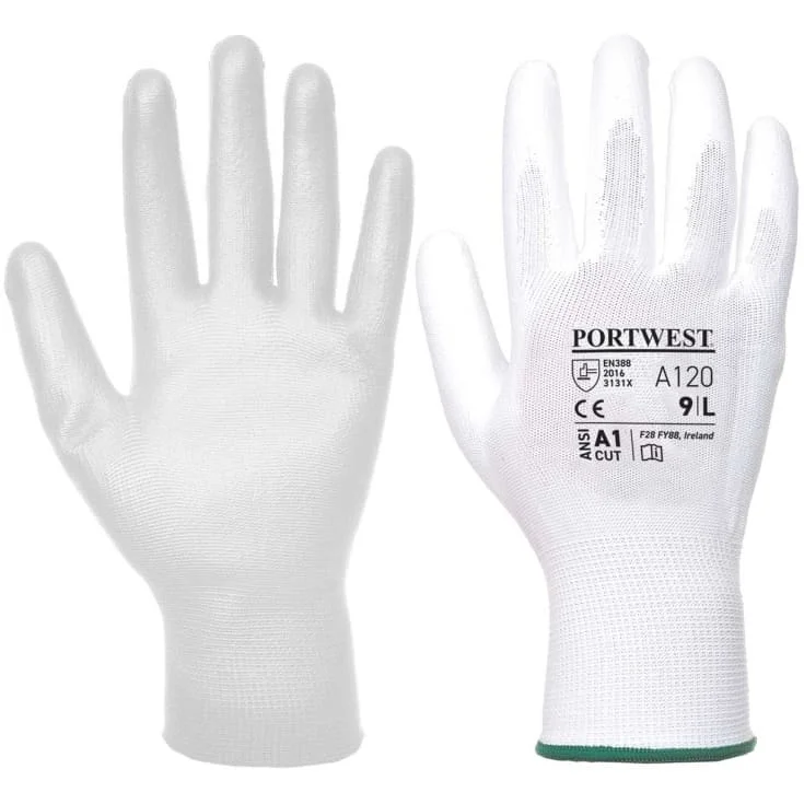 Portwest A120 arbeidshansker, hvit, str. 3XL/12 | A120WHR_3XL/12 Portwest A120 arbeidshansker, hvit, str. 3XL/12 | A120WHR_3XL/12