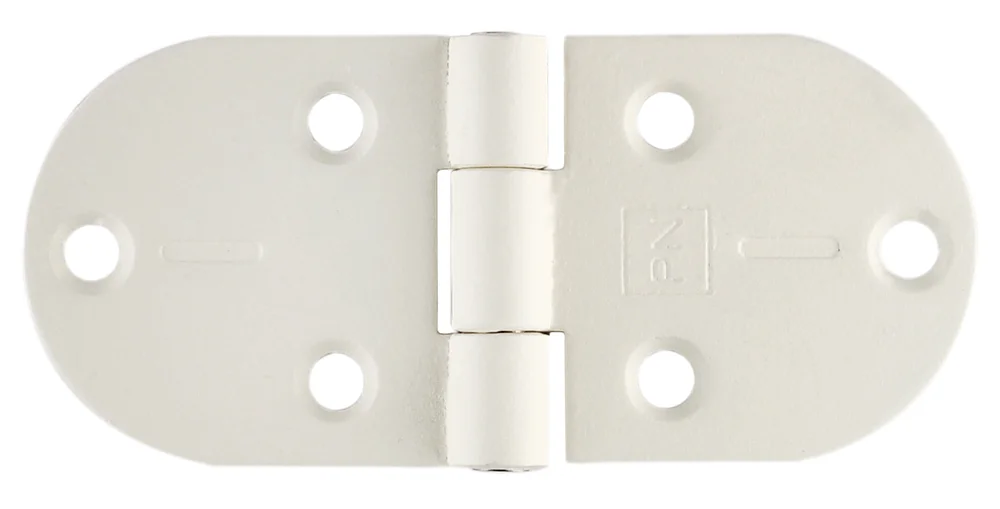 Bladhengsler 50mm finstruktur hvit med rustfri A4 tapp v:5093834